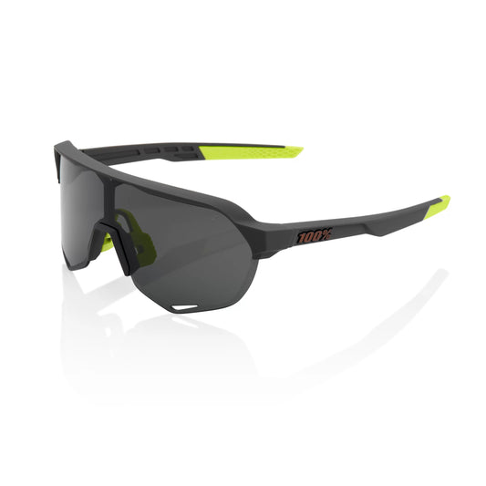ÓCULOS 100% S2 - SOFT TACT COOL GREY - SMOKE LENS