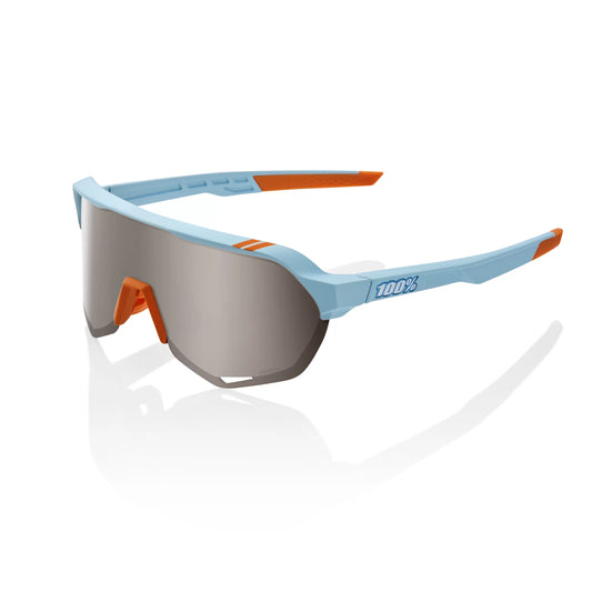 ÓCULOS 100% S2 -  SOFT TACT TWO TONE - HIPER SILVER MIRROR LENS