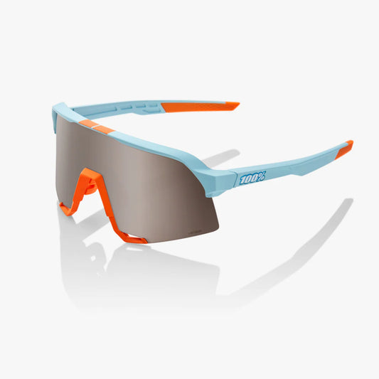 ÓCULOS 100% S3 - SOFT TACT TWO TONE - HIPER SILVER MIRROR LENS