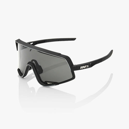 ÓCULOS 100% GLENDALE - SOFT TACT BLACK - SMOKE LENS