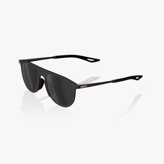ÓCULOS 100% LEGERE COIL - SOFT TACT DEEP PURPLE - BLACK MIRROR LENS