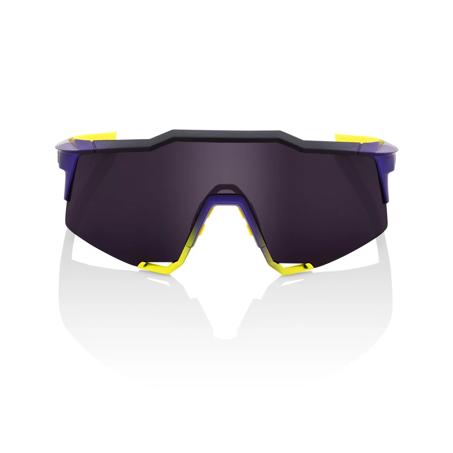 ÓCULOS 100% SPEEDCRAFT - MATTE METALLIC DIGITAL BRIGHTS - DARK PURPLE LENS