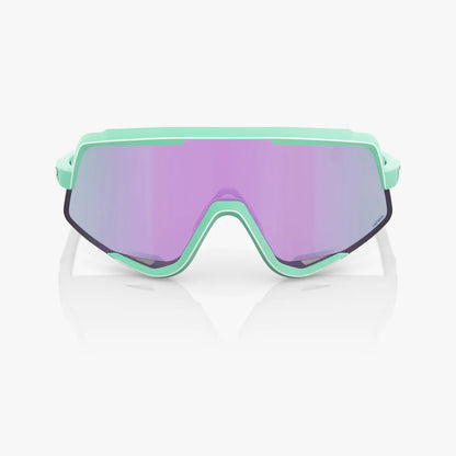 ÓCULOS 100% GLENDALE - SOFT TACT MINT - HIPER LAVENDER MIRROR LENS