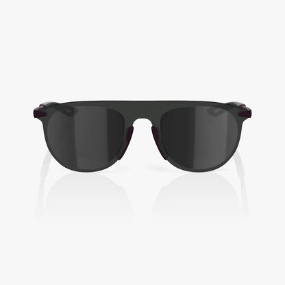 ÓCULOS 100% LEGERE COIL - SOFT TACT DEEP PURPLE - BLACK MIRROR LENS
