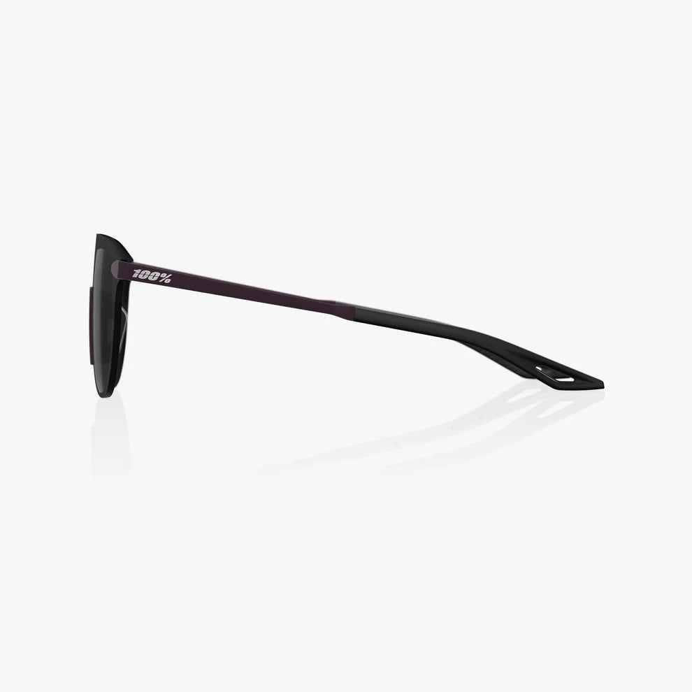 ÓCULOS 100% LEGERE COIL - SOFT TACT DEEP PURPLE - BLACK MIRROR LENS