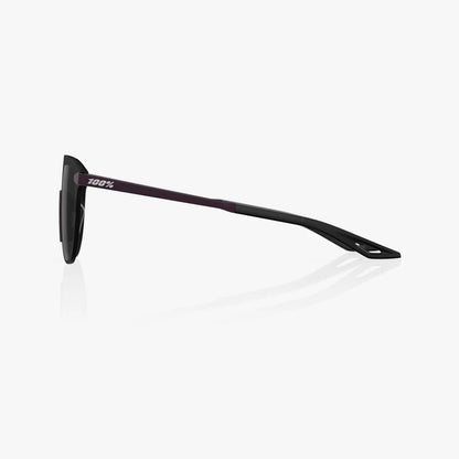 ÓCULOS 100% LEGERE COIL - SOFT TACT DEEP PURPLE - BLACK MIRROR LENS