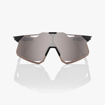 ÓCULOS 100% HYPERCRAFT - GLOSS BLACK - HIPER SILVER LENS