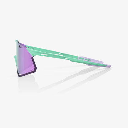 ÓCULOS 100% HYPERCRAFT - SOFT TACT MINT - HIPER LAVANDER MIRROR LENS