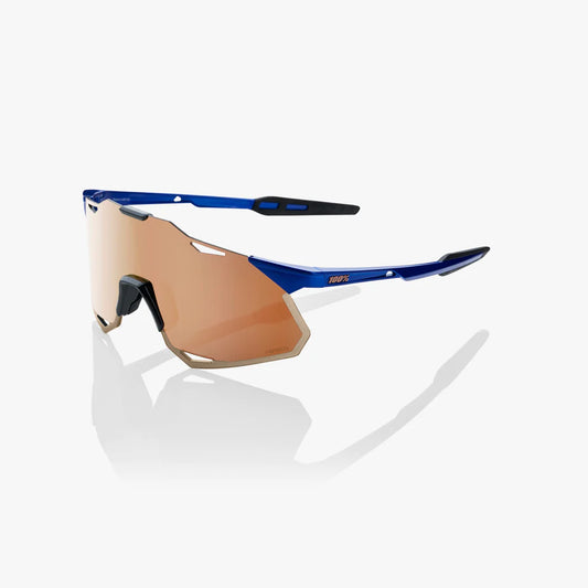 ÓCULOS 100% HYPERCRAFT XS - GLOSS COBALT BLUE - HIPER COPPER MIRROR LENS
