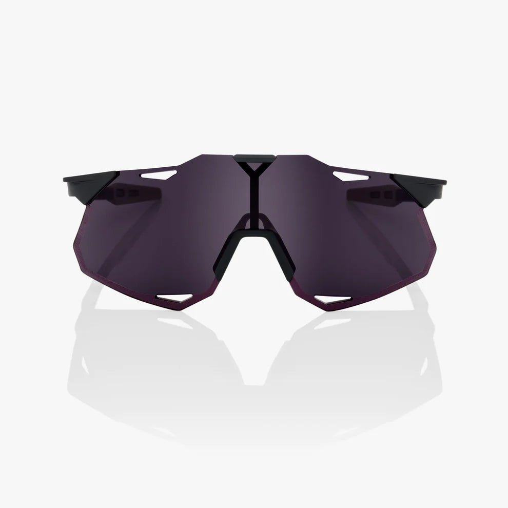 ÓCULOS 100% HYPERCRAFT XS - MATTE METALLIC DIGITAL BRIGHTS - DARK PURPLE LENS