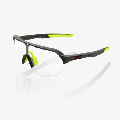ÓCULOS 100% S2 ® – SOFT TACT COOL GREY – PHOTOCHROMIC LENS