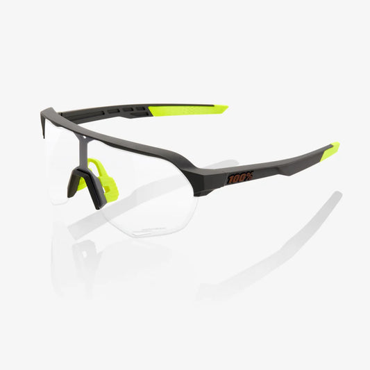 ÓCULOS 100% S2 ® – SOFT TACT COOL GREY – PHOTOCHROMIC LENS
