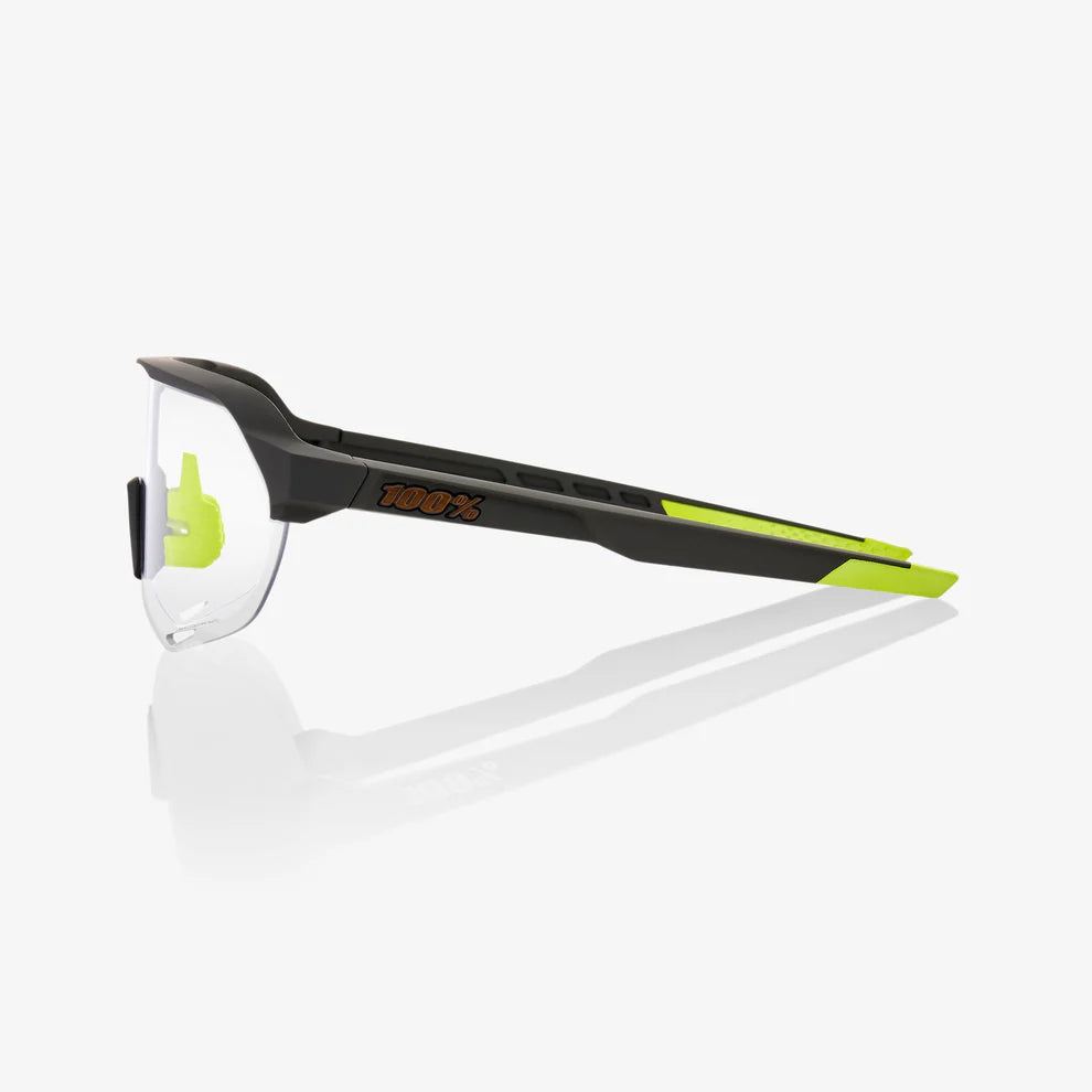 ÓCULOS 100% S2 ® – SOFT TACT COOL GREY – PHOTOCHROMIC LENS