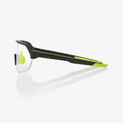 ÓCULOS 100% S2 ® – SOFT TACT COOL GREY – PHOTOCHROMIC LENS