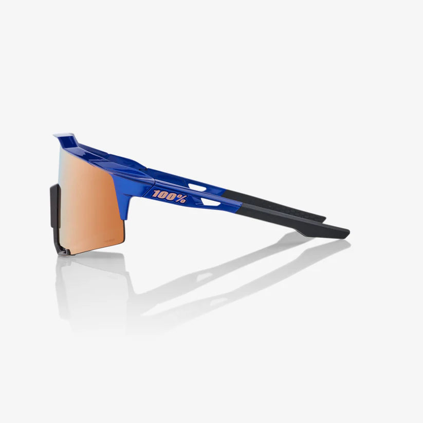ÓCULOS 100% SPEEDCRAFT - GLOSS COBALT BLUE - HIPER COPPER MIRROR LENS