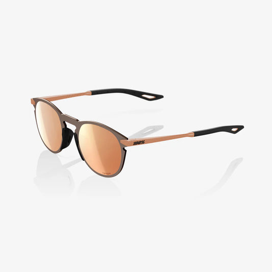 ÓCULOS 100% LEGERE ROUND - MATTE COOPER CHROMIUM - HIPER COOPER MIRROR LENS
