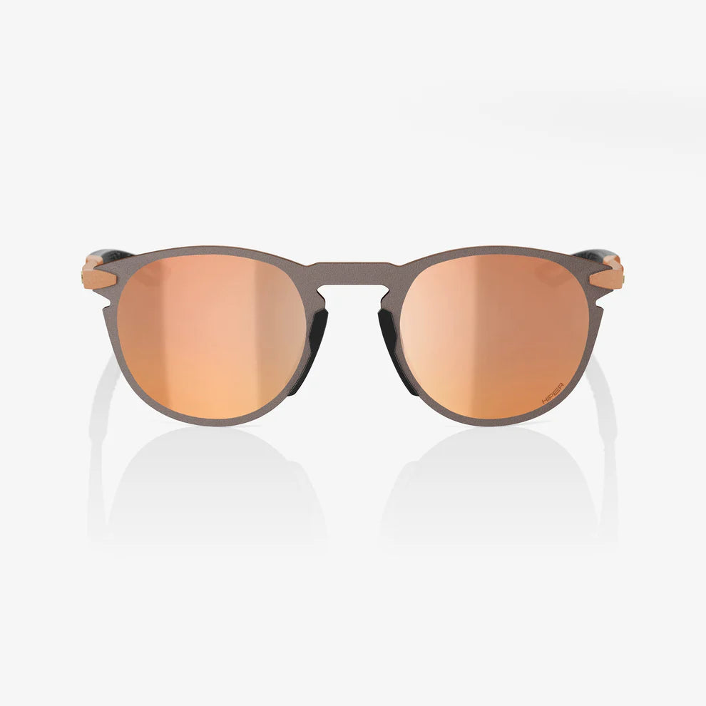 ÓCULOS 100% LEGERE ROUND - MATTE COOPER CHROMIUM - HIPER COOPER MIRROR LENS