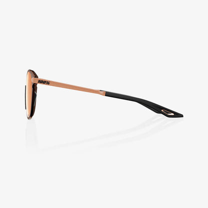 ÓCULOS 100% LEGERE ROUND - MATTE COOPER CHROMIUM - HIPER COOPER MIRROR LENS