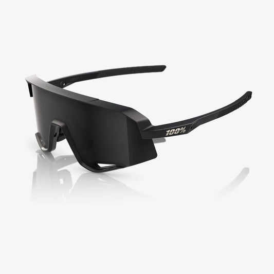 ÓCULOS 100% SLENDALE - MATTE BLACK - SMOKE LENS