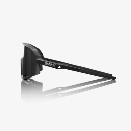 ÓCULOS 100% SLENDALE - MATTE BLACK - SMOKE LENS