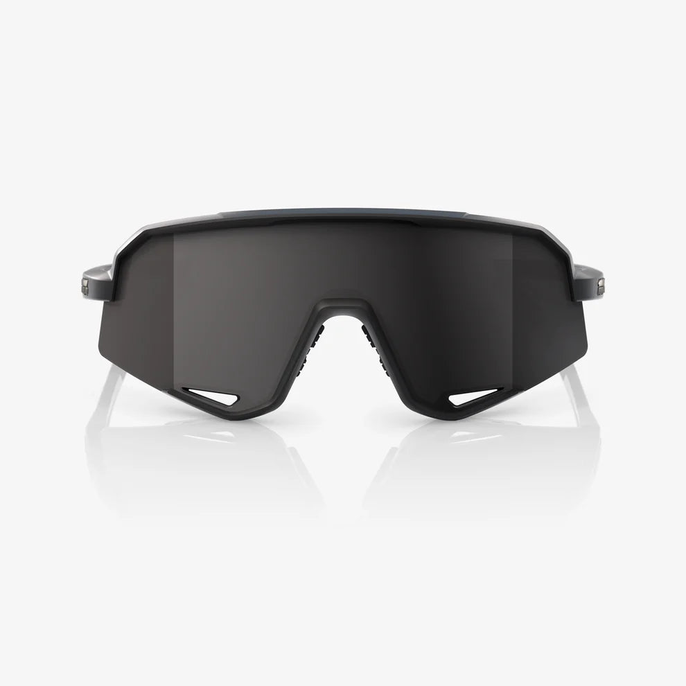 ÓCULOS 100% SLENDALE - MATTE BLACK - SMOKE LENS