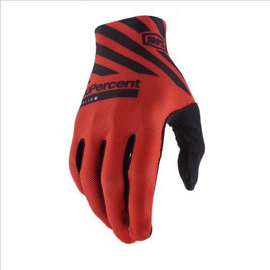 LUVA 100% CELIUM RACER VERMELHA