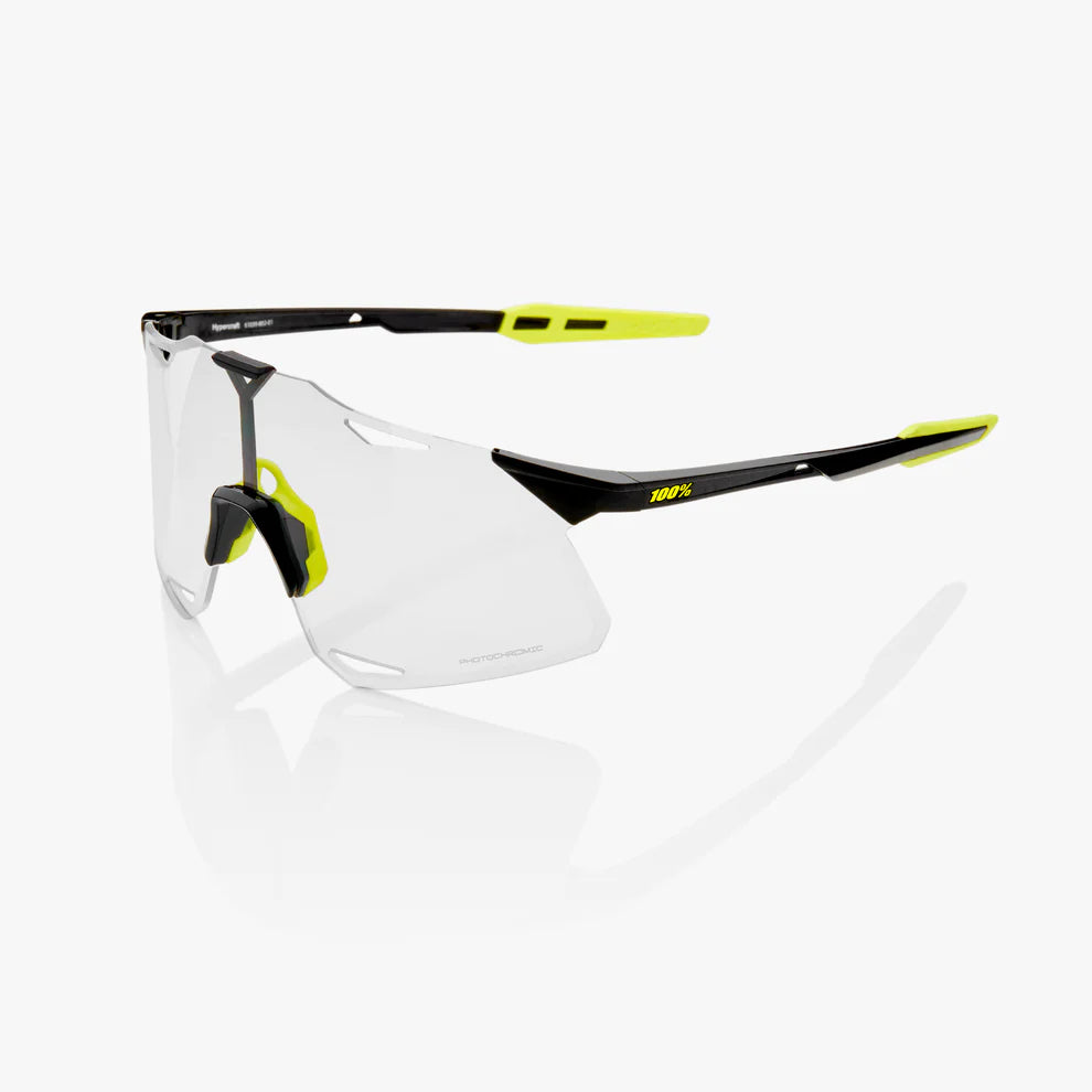 ÓCULOS 100% HYPERCRAFT - GLOSS BLACK - PHOTOCHROMIC LENS