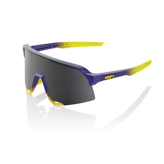 ÓCULOS 100% S3 - MATTE METALLIC DIGITAL BRIGHTS - SMOKE LENS