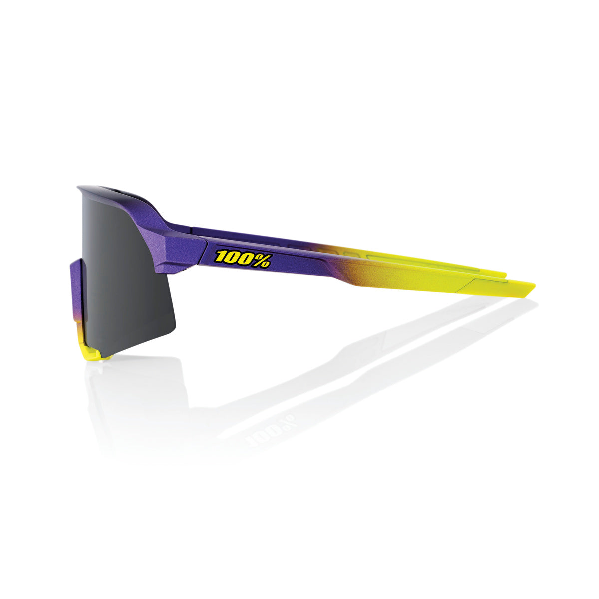 ÓCULOS 100% S3 - MATTE METALLIC DIGITAL BRIGHTS - SMOKE LENS